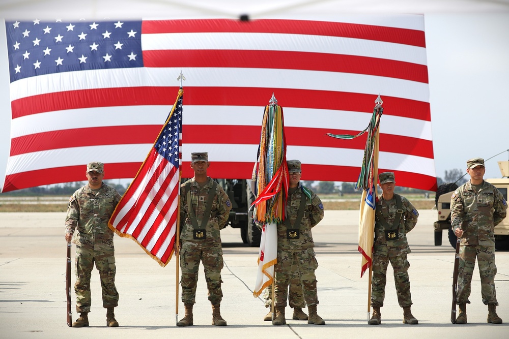 79th Theater Sustainment Command change of command ceremony