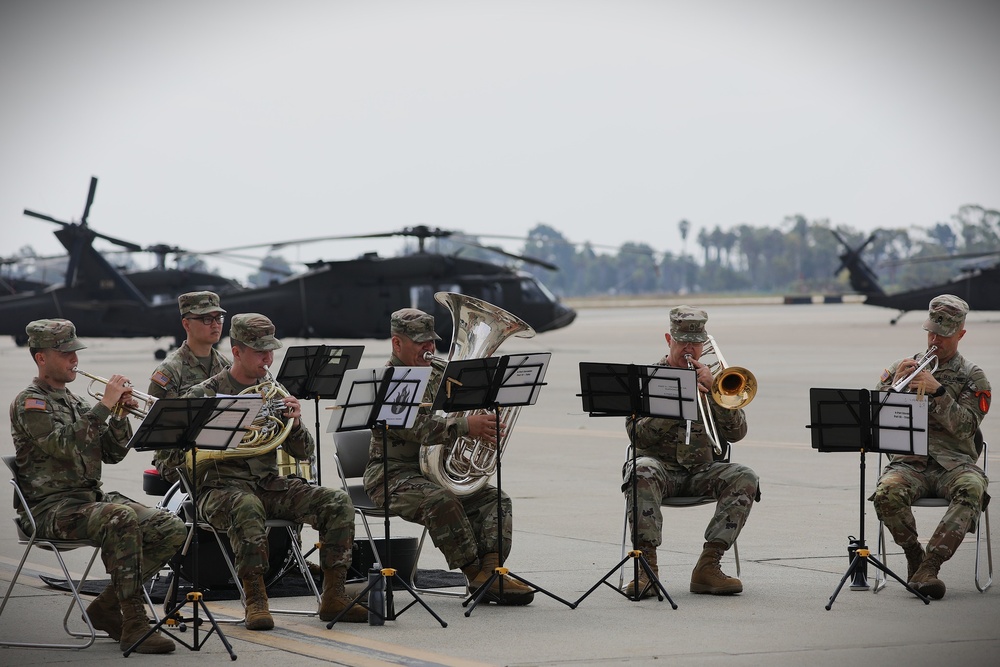79th Theater Sustainment Command change of command ceremony