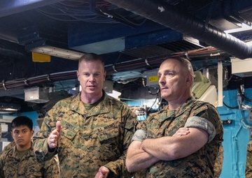 22nd MEU (SOC) | Brigadier Gen. Armas Visits IWOARG-22MEU(SOC)