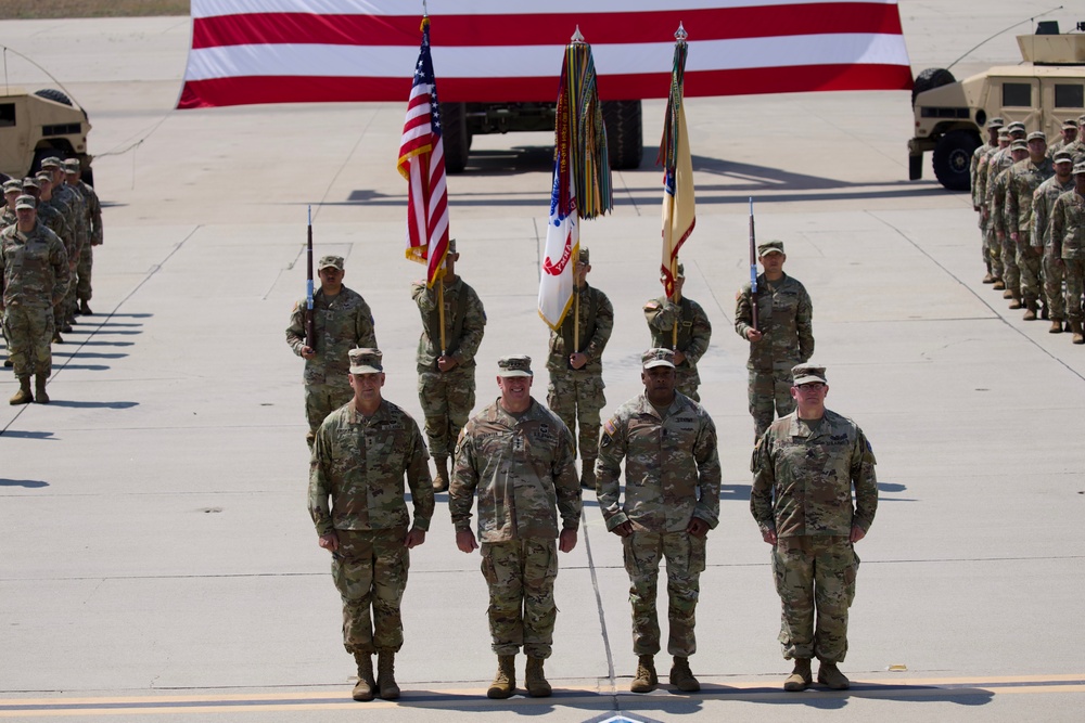 79th Theater Sustainment Command change of command ceremony