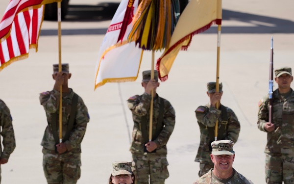 79th Theater Sustainment Command change of command ceremony