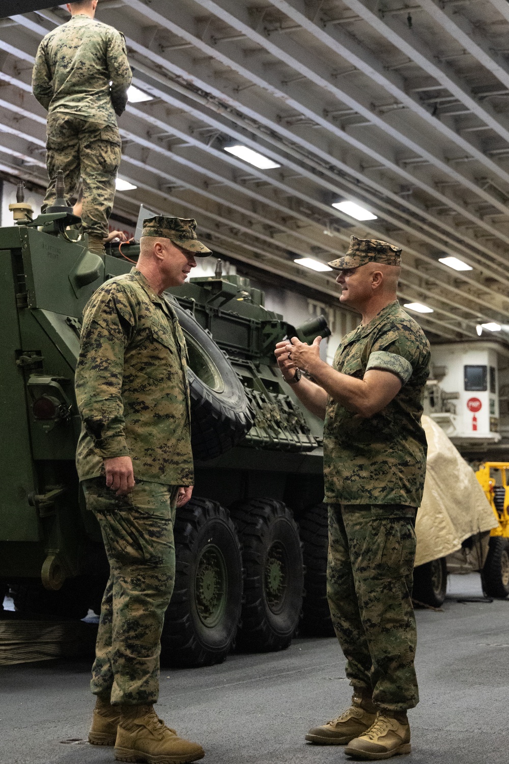 22nd MEU (SOC) | Brigadier Gen. Armas Visits IWOARG-22MEU(SOC)