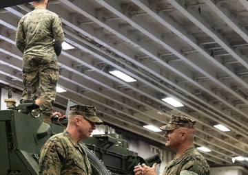 22nd MEU (SOC) | Brigadier Gen. Armas Visits IWOARG-22MEU(SOC)
