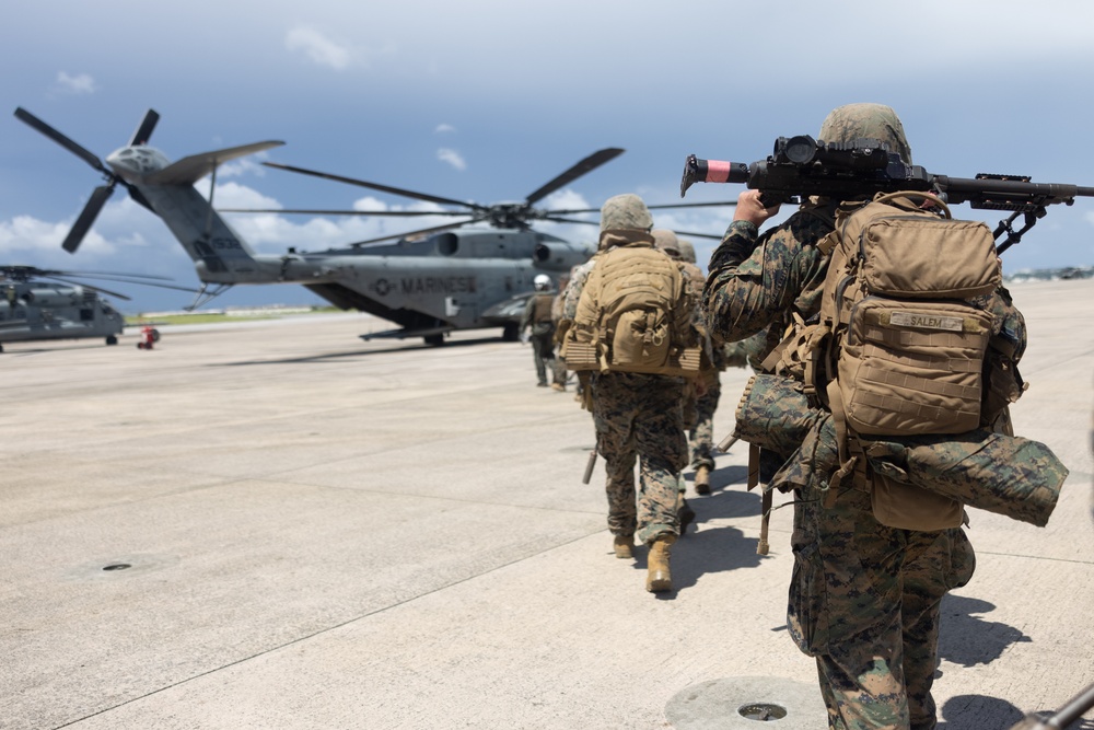 Company Level Alert Contingency MAGTAF Drill with Raid and Patrolling Exercise