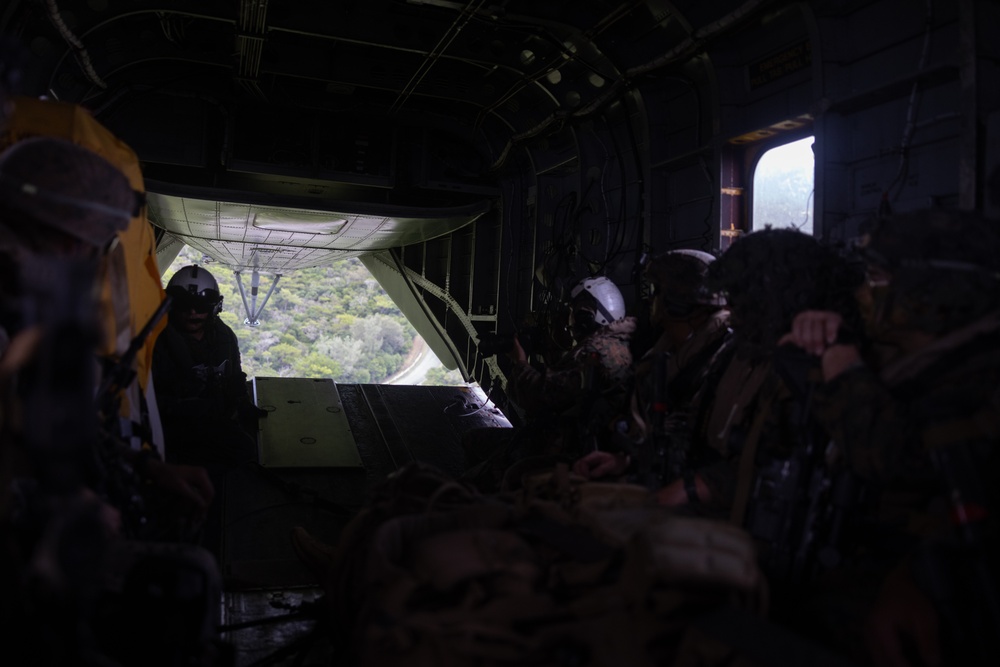 Company Level Alert Contingency MAGTAF Drill with Raid and Patrolling Exercise
