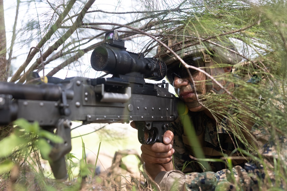 Company Level Alert Contingency MAGTAF Drill with Raid and Patrolling Exercise