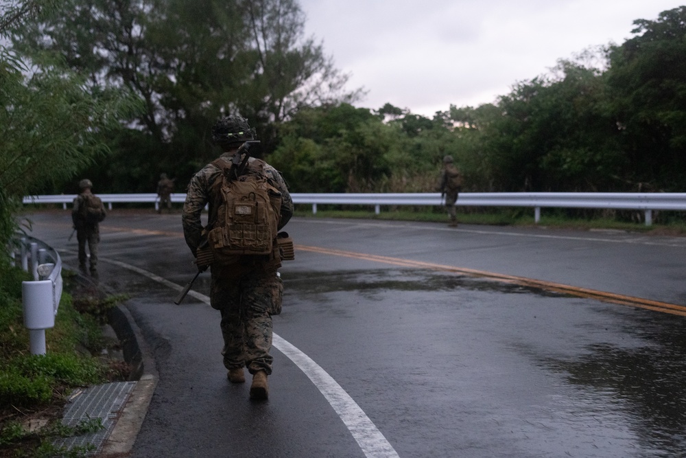 Company Level Alert Contingency MAGTAF Drill with Raid and Patrolling Exercise