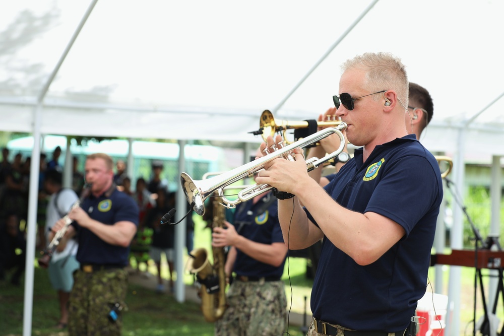 Pacific Partnership 2025 Hosts Interfaith Summit and Multinational Band Performance at Chuuk High School August 20, 2025