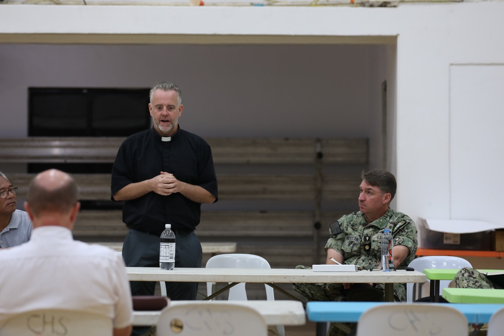Pacific Partnership 2025 Hosts Interfaith Summit and Multinational Band Performance at Chuuk High School August 21, 2025