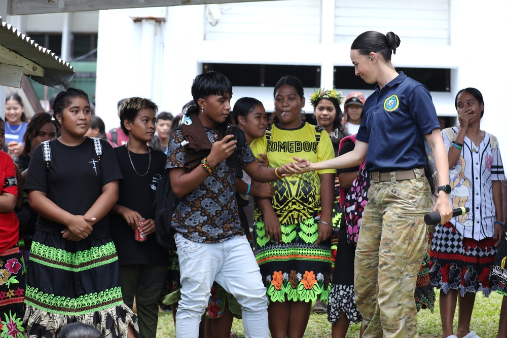 Pacific Partnership 2025 Hosts Interfaith Summit and Multinational Band Performance at Chuuk High School August 21, 2025