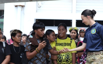 Pacific Partnership 2025 Hosts Interfaith Summit and Multinational Band Performance at Chuuk High School August 21, 2025