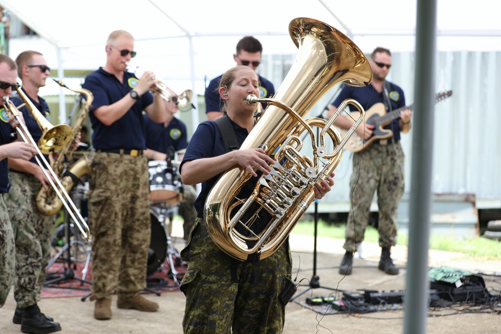 Pacific Partnership 2025 Hosts Interfaith Summit and Multinational Band Performance at Chuuk High School August 21, 2025