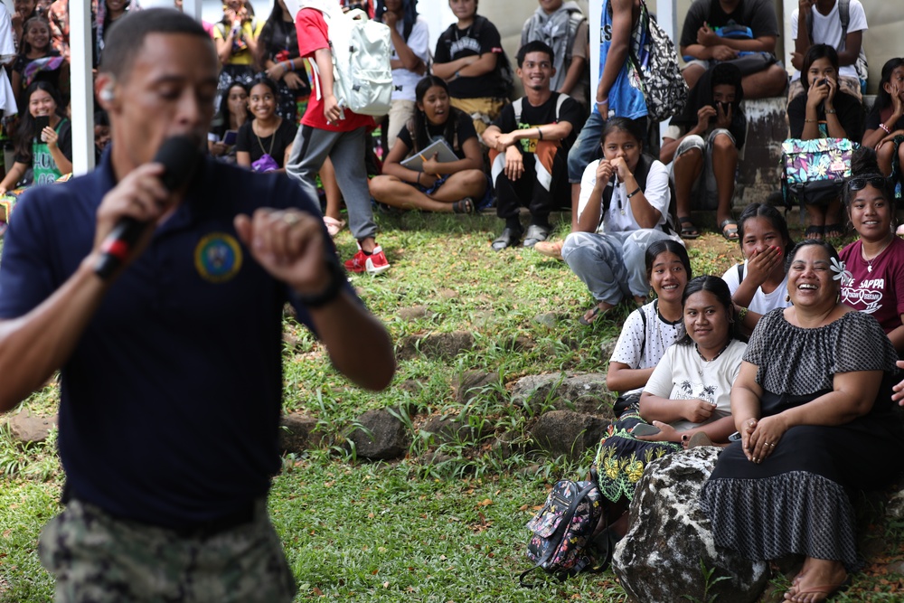 Pacific Partnership 2025 Hosts Interfaith Summit and Multinational Band Performance at Chuuk High School August 21, 2025
