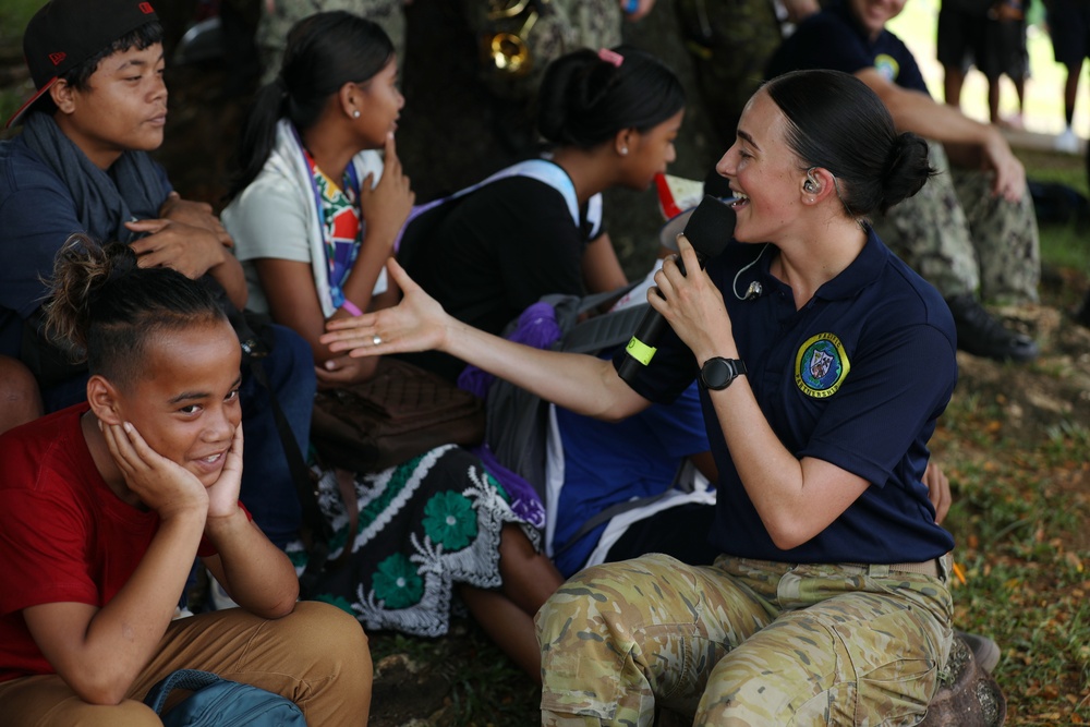 Pacific Partnership 2025 Hosts Interfaith Summit and Multinational Band Performance at Chuuk High School August 21, 2025