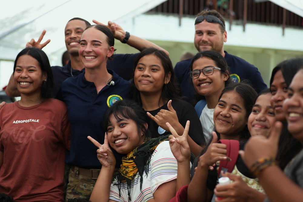 Pacific Partnership 2025 Hosts Interfaith Summit and Multinational Band Performance at Chuuk High School August 21, 2025