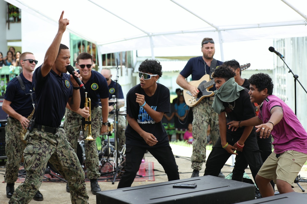 : Pacific Partnership 2025 Hosts Interfaith Summit and Multinational Band Performance at Chuuk High School August 21, 2025
