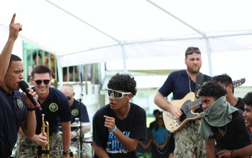 : Pacific Partnership 2025 Hosts Interfaith Summit and Multinational Band Performance at Chuuk High School August 21, 2025
