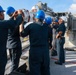 USS Iwo Jima Sailors Load a Rim-7 Sea Sparrow
