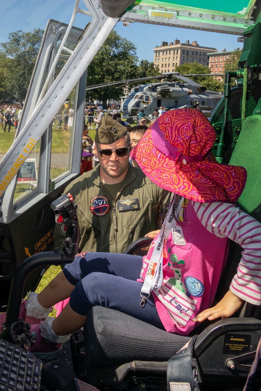 MCRC Hosts Static Display during Marine Week Boston