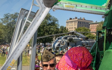 MCRC Hosts Static Display during Marine Week Boston