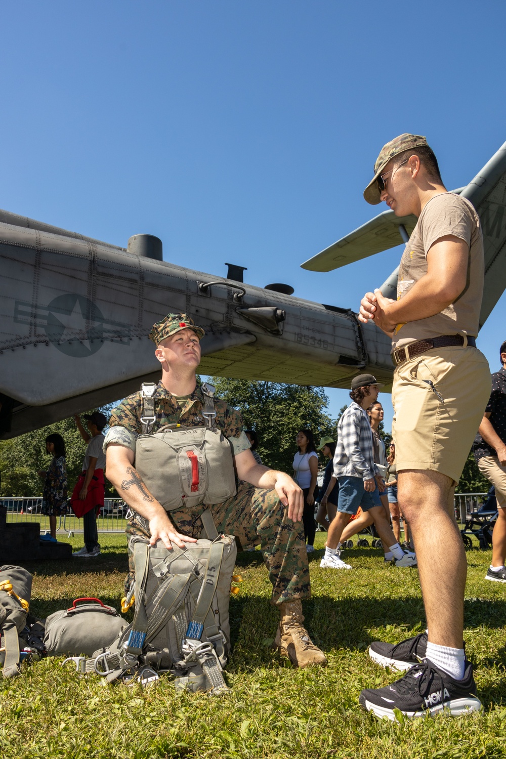 MCRC Hosts Static Display during Marine Week Boston