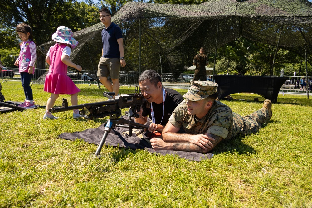 MCRC Hosts Static Display during Marine Week Boston