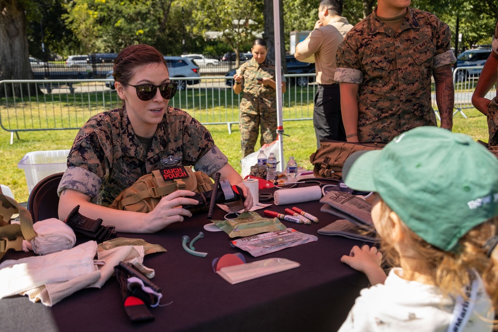 MCRC Hosts Static Display during Marine Week Boston