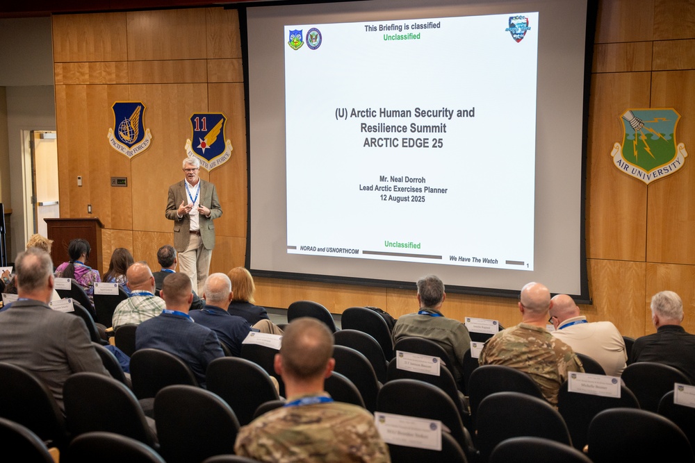 Human Security and Resilience Summit held during ARCTIC EDGE 2025