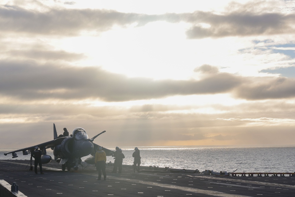 USS Iwo Jima Conducts Flight Operations