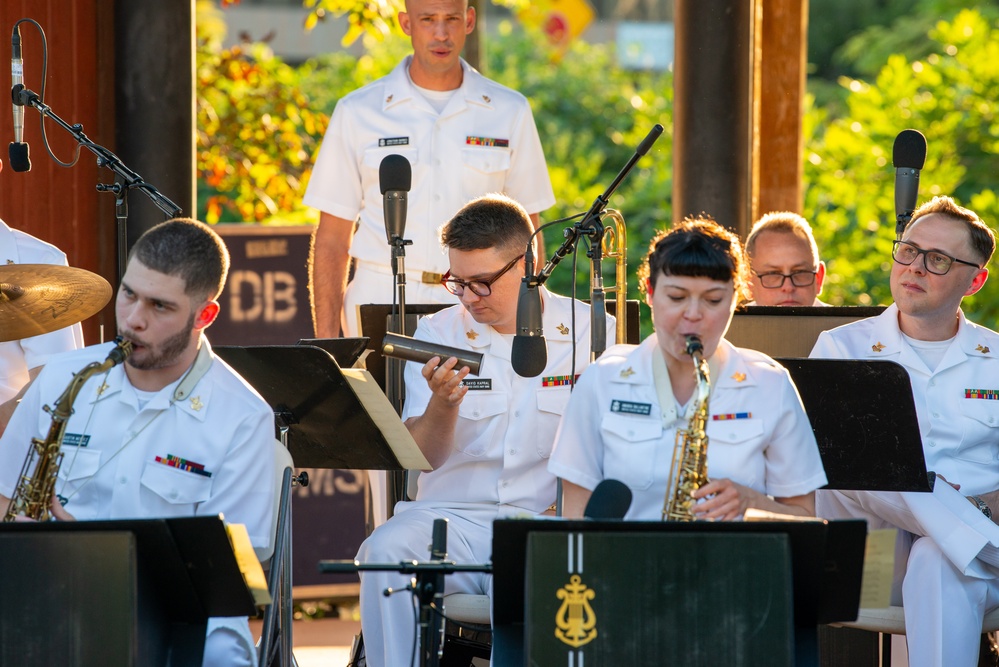 Navy Band Commodores Concert at Vienna Town Green, Vienna, VA