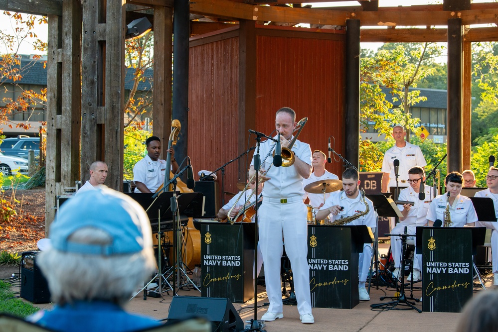 Navy Band Commodores Concert at Vienna Town Green, Vienna, VA