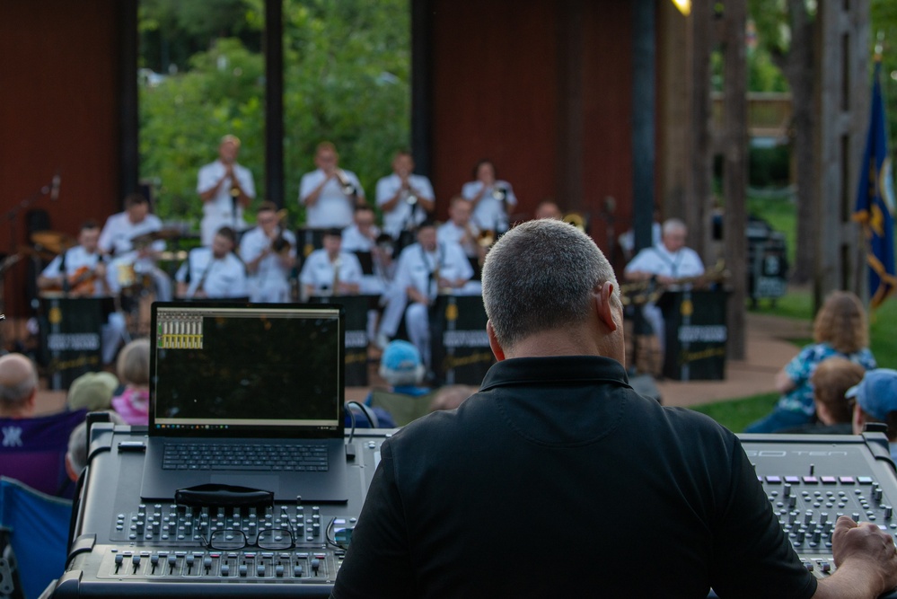 Navy Band Commodores Concert at Vienna Town Green, Vienna, VA