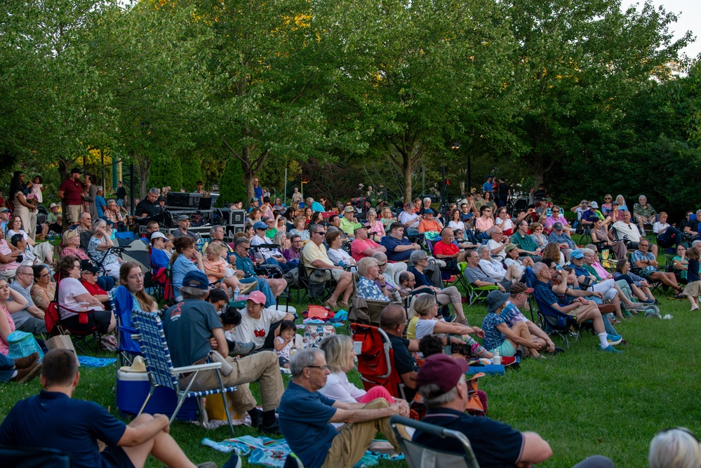 Navy Band Commodores Concert at Vienna Town Green, Vienna, VA