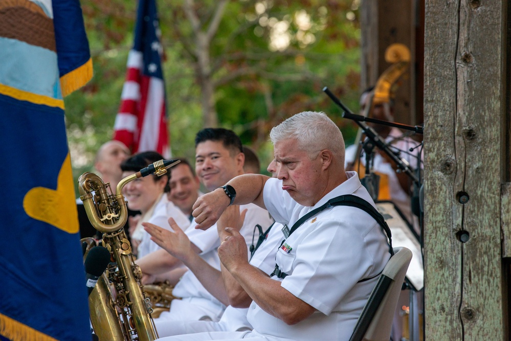 Navy Band Commodores Concert at Vienna Town Green, Vienna, VA