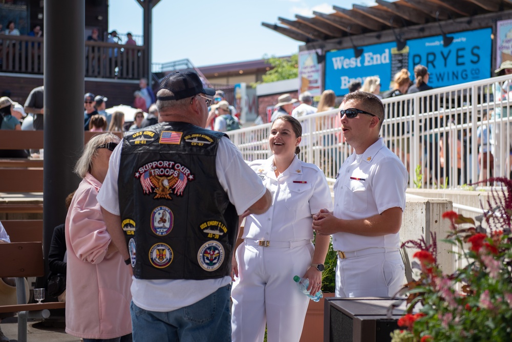 The Navy Band Country Current performs at the Minnesota State Fair
