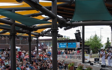 The Navy Band Country Current performs at the Minnesota State Fair