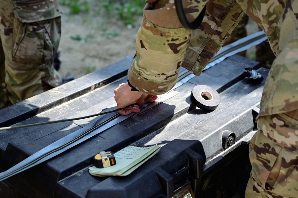 Combat Engineers Train to Breach Doors with Infantry at Rodriguez Live Fire Complex