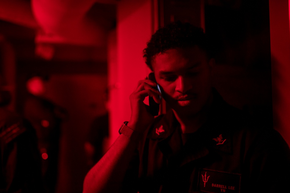 Tripoli Sailors Conduct Mass Egress Drill