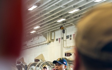 Tripoli Sailors Conduct Mass Egress Drill