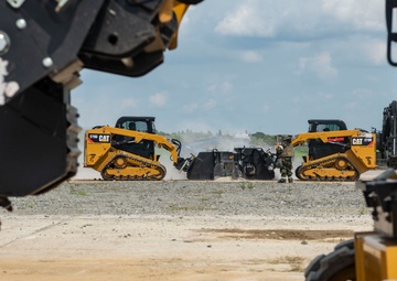 51st CES Airmen demonstrate Rapid Airfield Damage Repair during Ulchi Freedom Shield 25