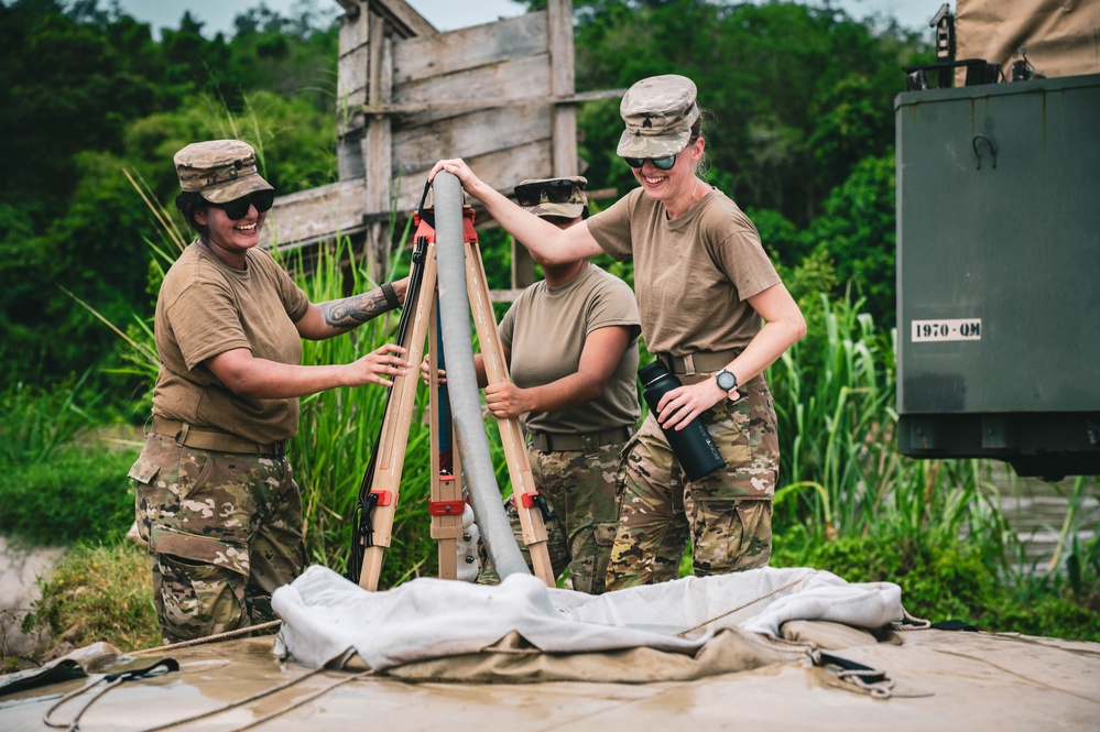 1970th Quartermaster Company purifies water in support of Super Garuda Shield 25