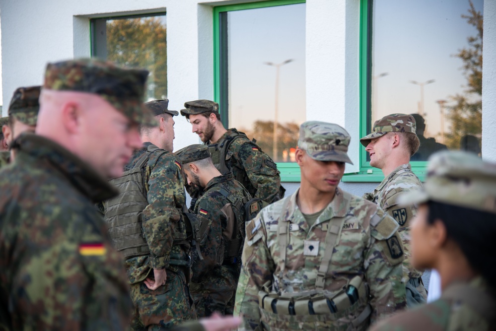 7th ATC NCOA students train on CIT with German partners