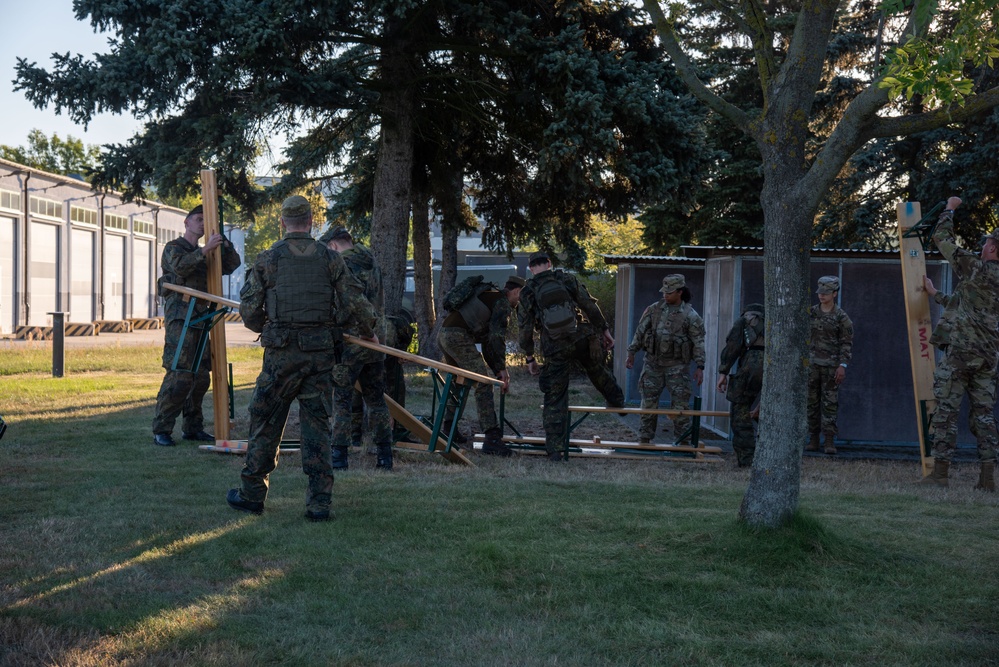 7th ATC NCOA students train on CIT with German partners
