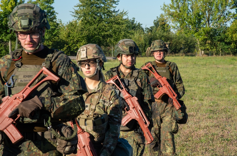 7th ATC NCOA students train on CIT with German partners