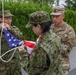 Yama Sakura 89 Ceremonial Flag Raising