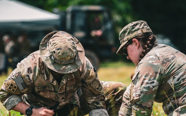 11th Airborne Division conducts MEDEVAC training during SGS 25