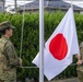 Yama Sakura 89 Ceremonial Flag Raising