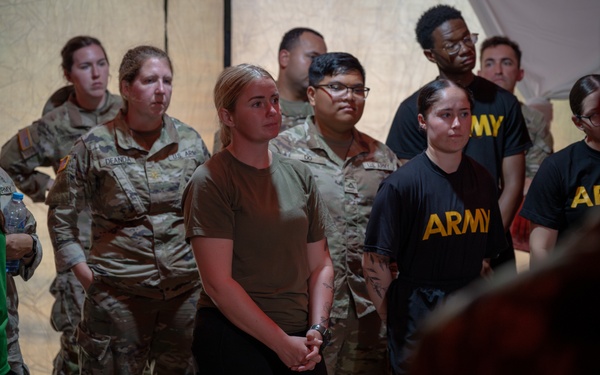 U.S. Army Trains on Blood Transfusion Techniques During Super Garuda Shield