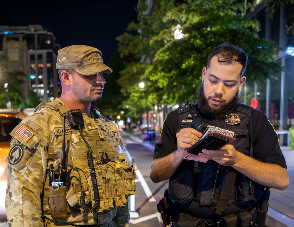 Tennessee National Guard supports D.C. Task Force