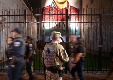 Guard members from six states, D.C. on duty in Washington in support of local, fed authorities
